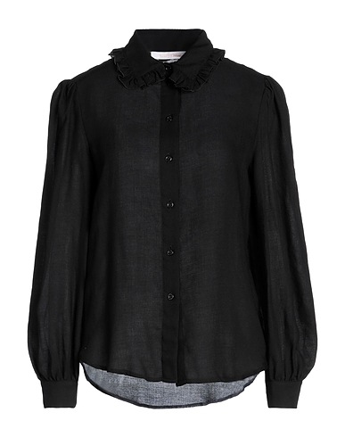SEE BY CHLOÉ Solid color shirts & blouses Black 100% Viscose