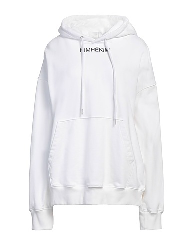 KIMHEKIM Felpa Bianco 100% Cotone