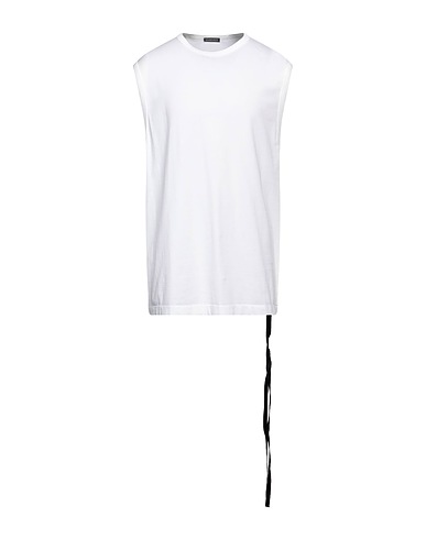 ANN DEMEULEMEESTER Canotta 100% Cotone