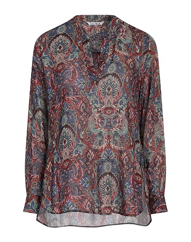 CALIBAN Top Burgundy 85% Viscose, 15% Wool