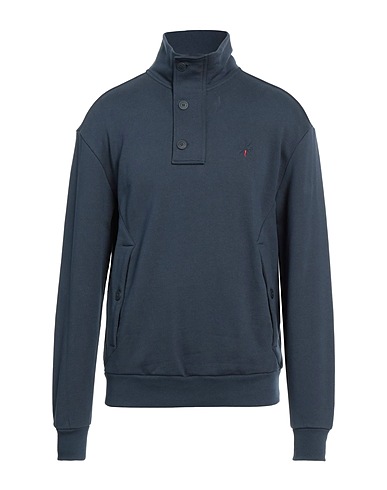COOPERATIVA PESCATORI POSILLIPO Sweatshirt Midnight blue 100% Cotton