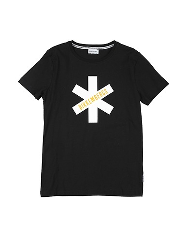BIKKEMBERGS T-shirt Black 100% Cotton