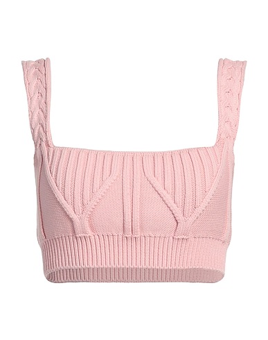 THE ATTICO Top Rosa 59% Cotone, 40% Poliammide, 1% Elastan