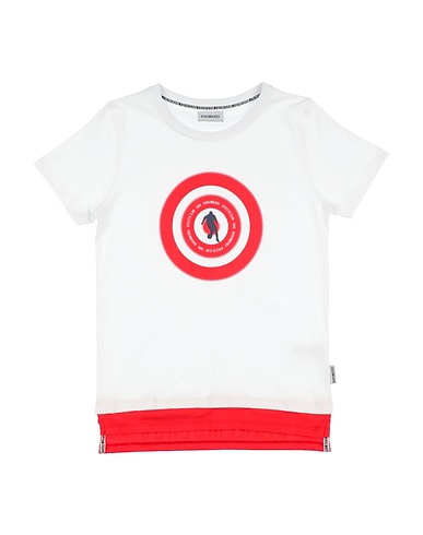 BIKKEMBERGS T-shirt White 100% Cotton