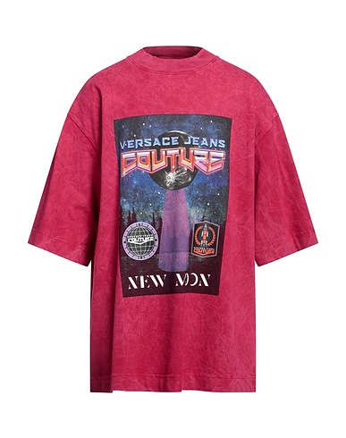 VERSACE JEANS COUTURE T-shirt Garnet 100% Cotton