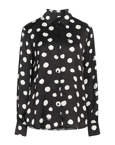 PINKO Patterned shirts & blouses Black 100% Viscose
