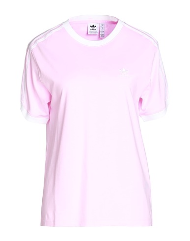 ADIDAS ORIGINALS T-shirt 3 STRIPES TEE
 Pink 100% Cotton