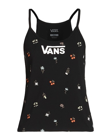 VANS Vest Black 96% Cotton, 4% Elastane