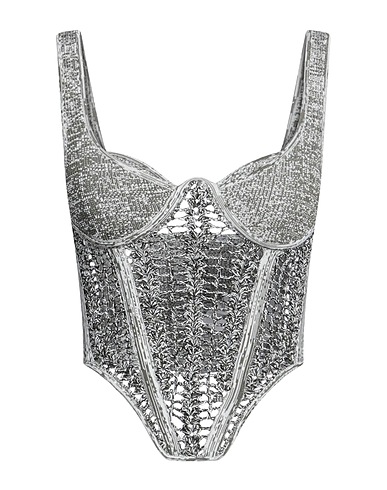 DION LEE Bustier Grey 65% Recycled viscose, 35% Nylon