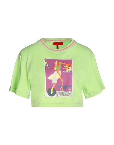 MAX&Co. with SUPERGA Crop top Light green 100% Cotton