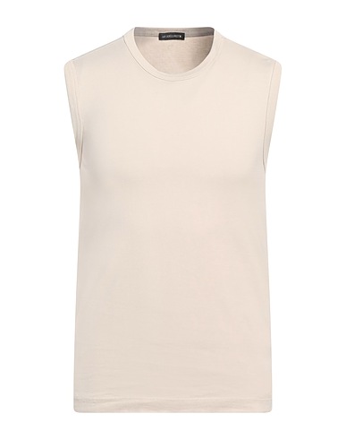 ANN DEMEULEMEESTER Canotta Beige 100% Cotone
