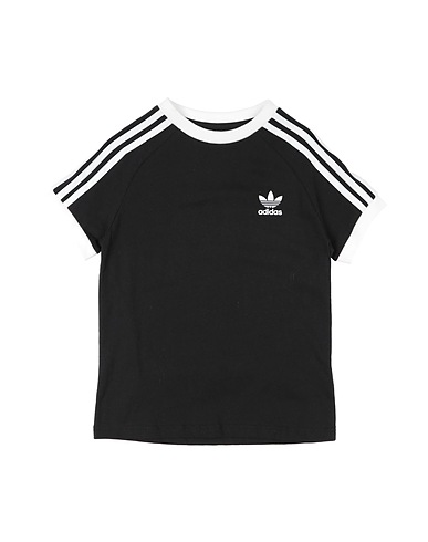 ADIDAS ORIGINALS T-shirt Adicolor 3-Stripes T-Shirt  Black 100% Cotton, Elastane