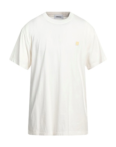 AMBUSH Basic T-shirt Ivory 100% Cotton, Polyester