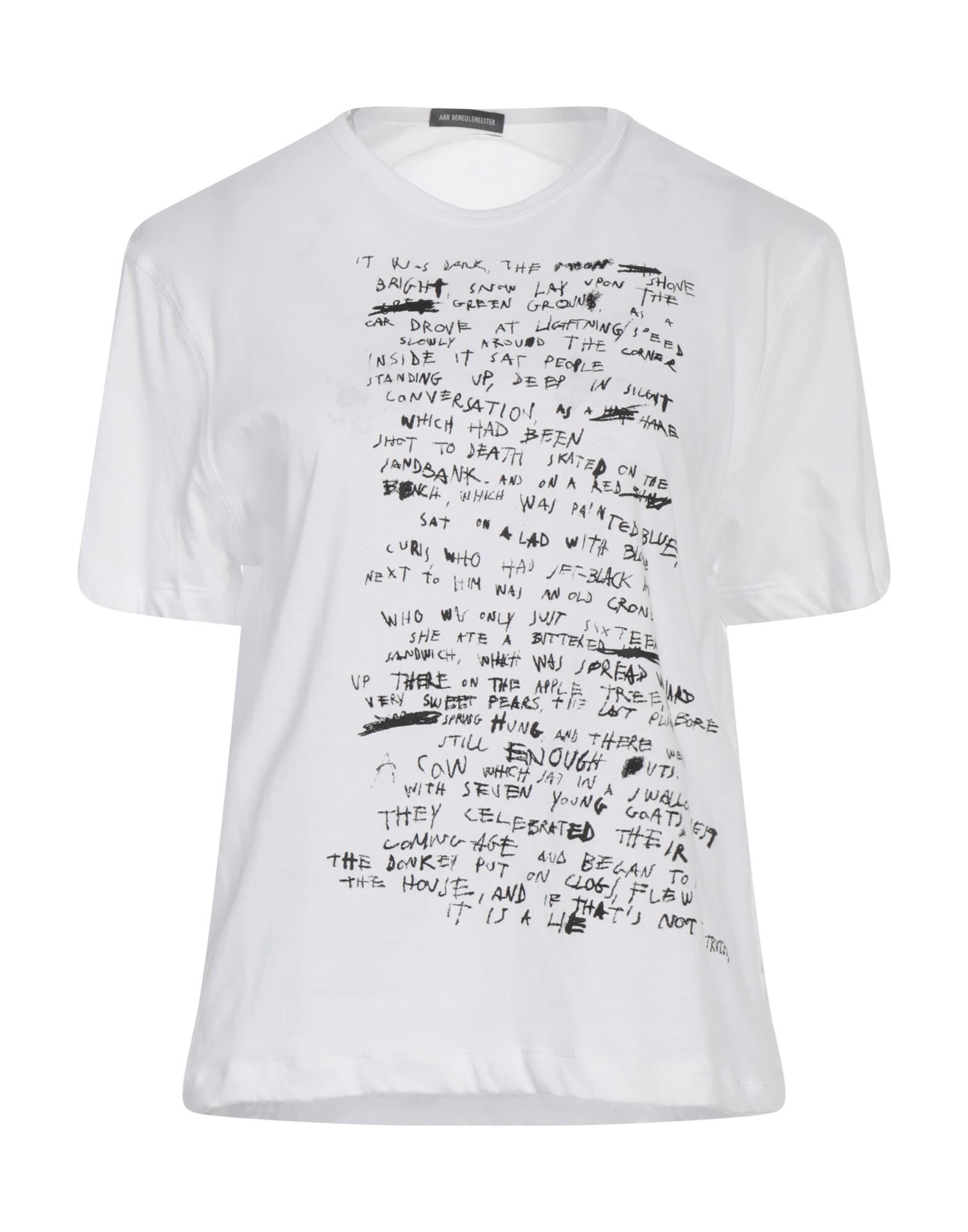 ANN DEMEULEMEESTER - Футболки