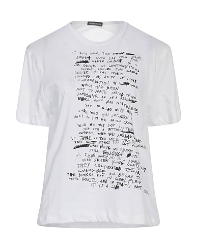 ANN DEMEULEMEESTER T-shirt Bianco 100% Cotone