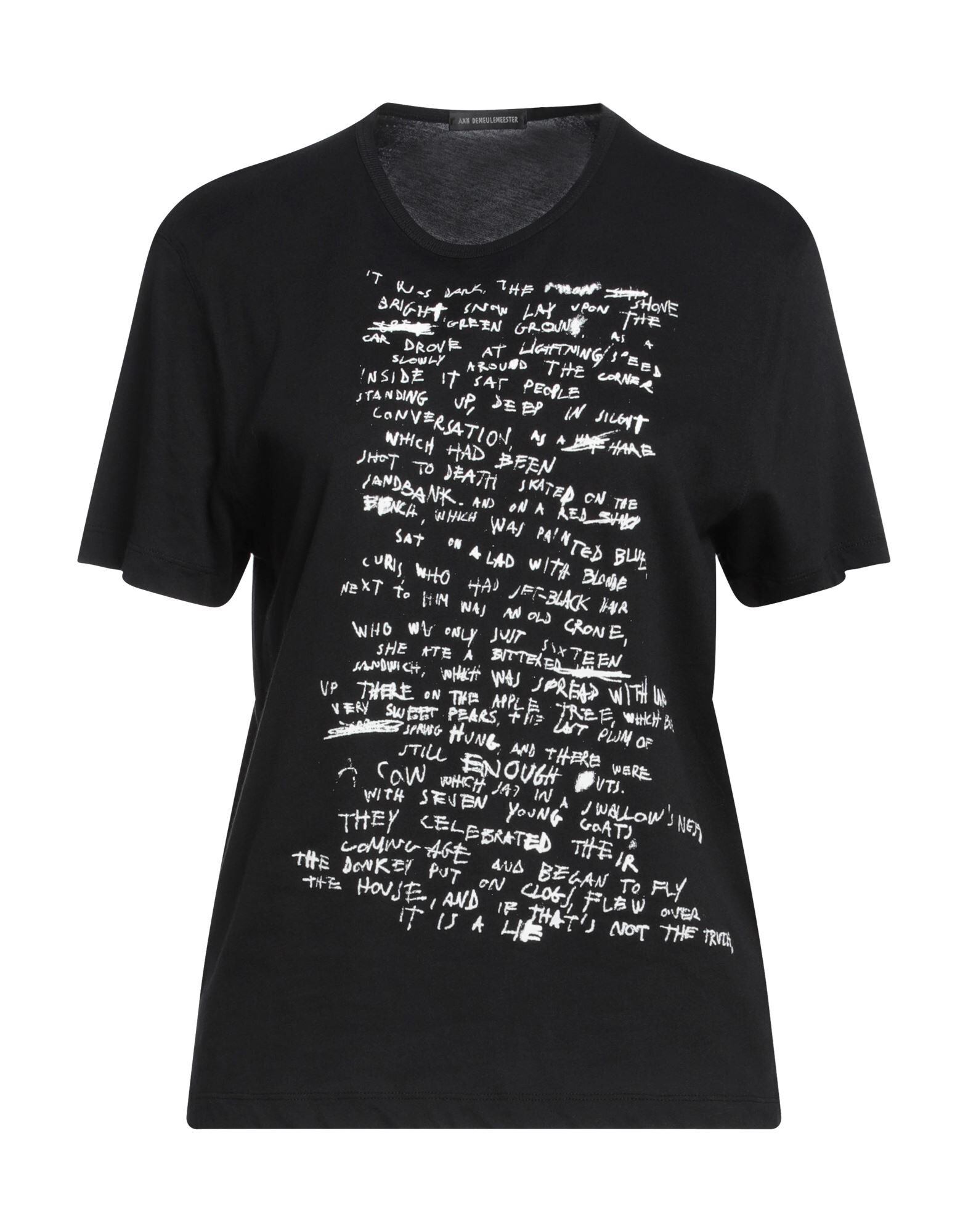 ANN DEMEULEMEESTER - T-shirts