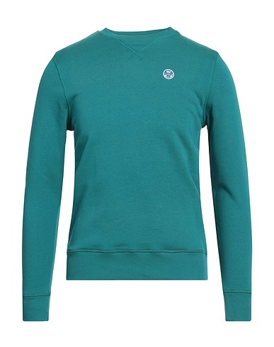 NORTH SAILS Felpa Verde 100% Cotone