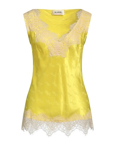 BLUGIRL Top Yellow 100% Viscose