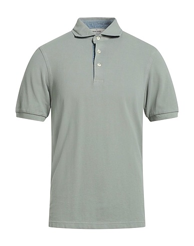GRAN SASSO Poloshirt Salbeigrün 100% Baumwolle