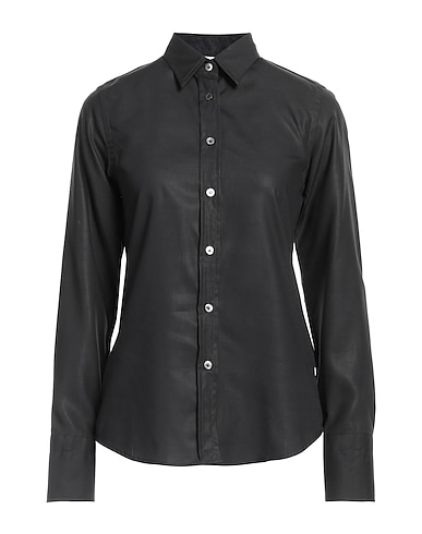 CALIBAN Solid colour shirts & blouses Black 100% Tencel™