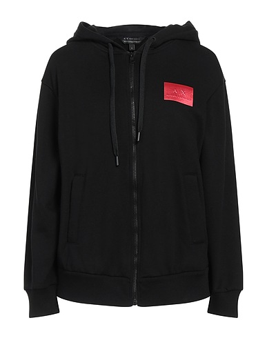 ARMANI EXCHANGE Hoodie Schwarz 60% Baumwolle, 40% Polyester, Elastan