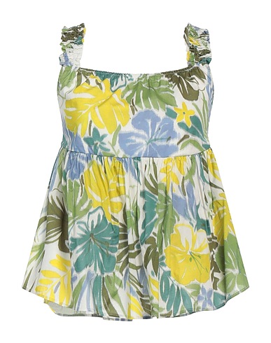 LIU •JO Top Green 100% Cotton