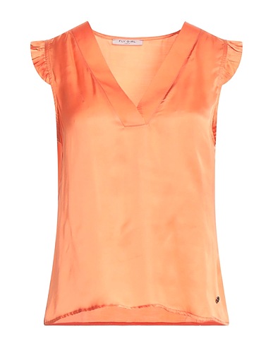 FLY GIRL Top Albicocca 100% Viscosa