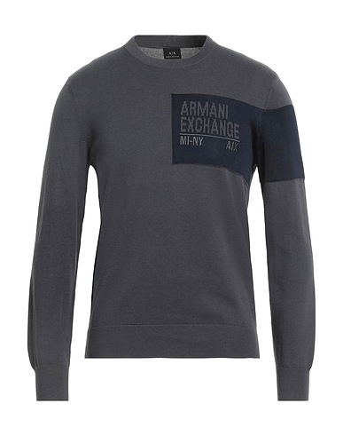 ARMANI EXCHANGE Pullover Antracite 100% Cotone, Viscosa