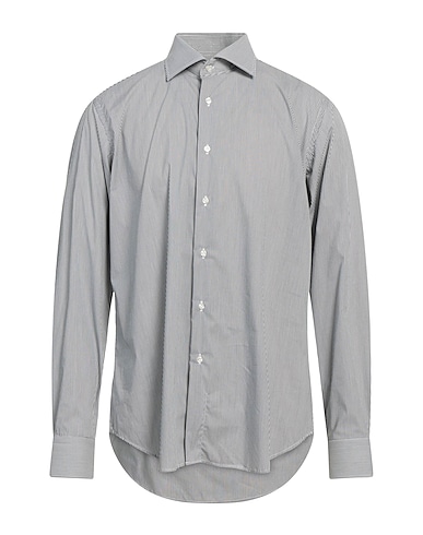 ALV by ALVIERO MARTINI Striped shirt 72% Cotton, 25% Polyamide, 3% Elastane