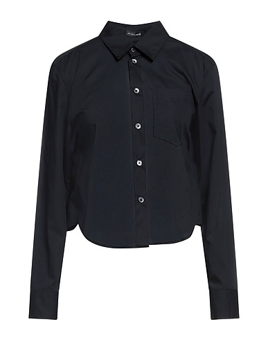 ANN DEMEULEMEESTER Solid colour shirts & blouses Black 100% Cotton