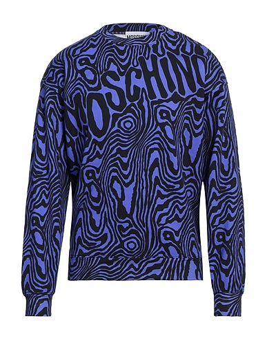 MOSCHINO Felpa COUTURE Viola 100% Cotone