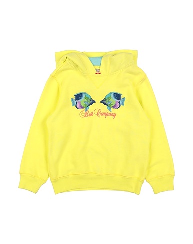 BEST COMPANY Sweatshirt Yellow 100% Cotton