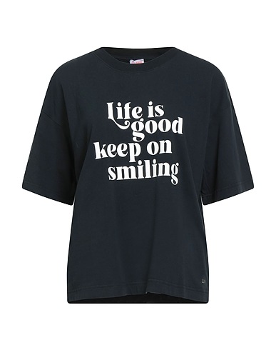 SUN 68 T-shirt Black 100% Cotton