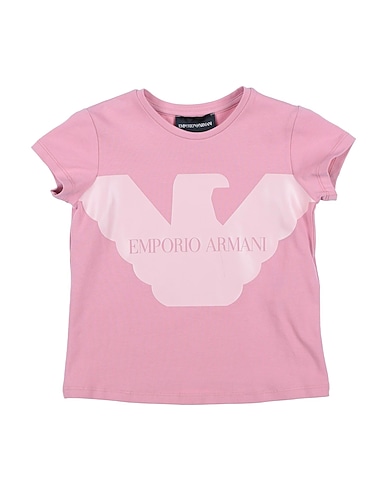 EMPORIO ARMANI T-shirt Antique rose 95% Cotton, 5% Elastane