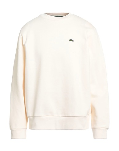 LACOSTE Sweatshirt Ivory 84% Cotton, 16% Polyester