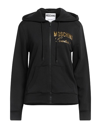MOSCHINO Hooded sweatshirt COUTURE Black 100% Cotton