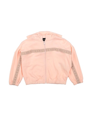 EMPORIO ARMANI Sweatshirt Light pink 50% Cotton, 50% Modal