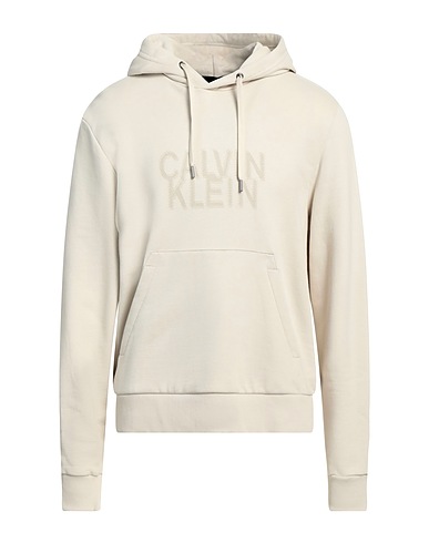CALVIN KLEIN Sweat-shirt Beige 100% Coton