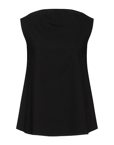 ALESSIO BARDELLE Top Black 66% Viscose, 31% Nylon, 3% Elastane