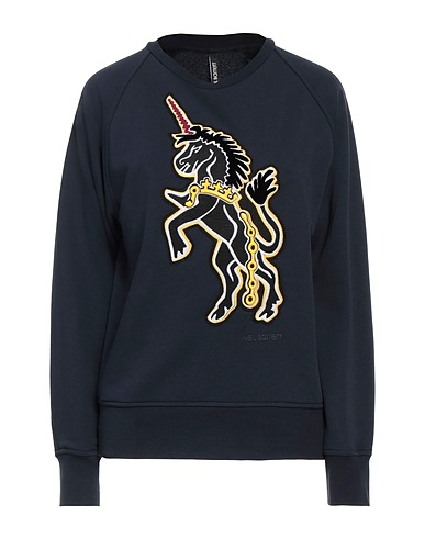 NEIL BARRETT Felpa Blu navy 65% Cotone, 35% Poliestere, Elastan