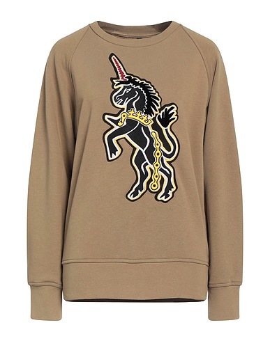 NEIL BARRETT Felpa Khaki 65% Cotone, 35% Poliestere, Elastan