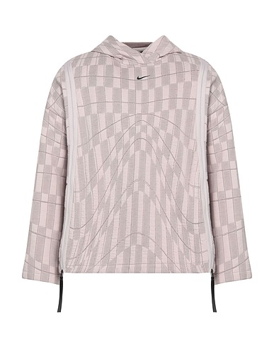 NIKE Hooded track jacket  Taupe 66% Polyester, 34% Cotton