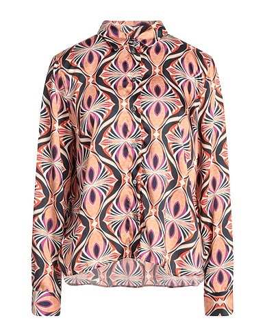 ROBERT FRIEDMAN Patterned shirts & blouses Sand 100% Polyester