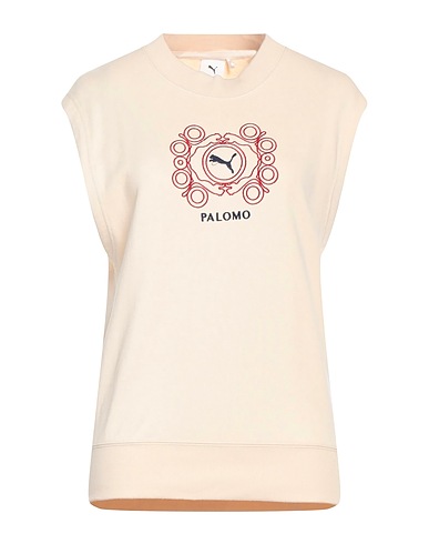 PUMA Sweatshirt Cream 97% Cotton, 3% Elastane