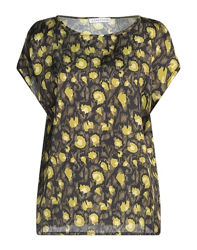 CARACTÈRE Top Militärgrün 100% Polyester