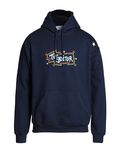 THE EDITOR Felpa Blu navy 50% Cotone, 50% Poliestere