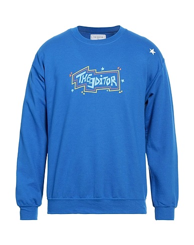 THE EDITOR Felpa Blu china 50% Cotone, 50% Poliestere