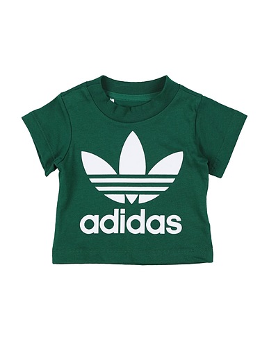 ADIDAS ORIGINALS T-shirt Green 100% Cotton