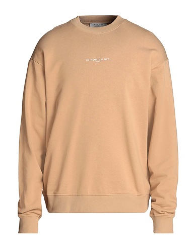 IH NOM UH NIT Sweatshirt Beige 100% Cotton, Elastane