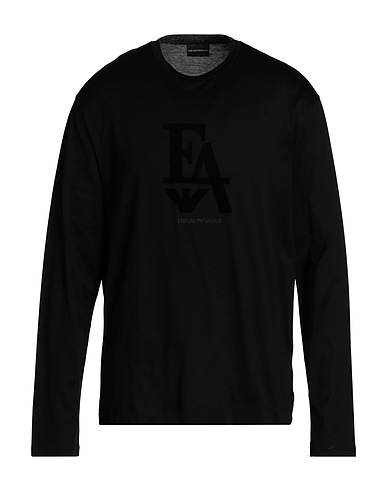 EMPORIO ARMANI T-shirt Black 100% Cotton